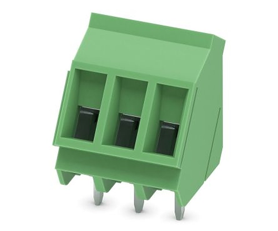 Phoenix Contact SMKDS 3/3 Series PCB Terminal Block, 3-Contact, 5 mm Pitch, PCB, 1 Row