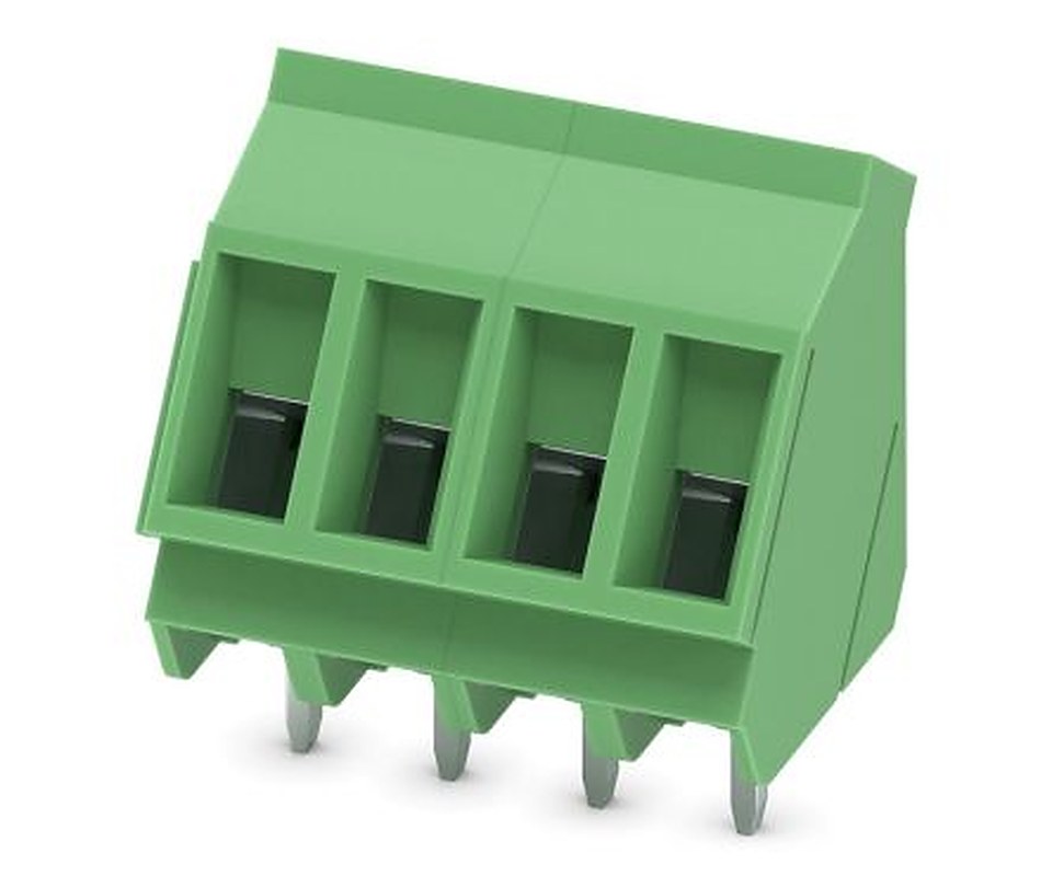 Phoenix Contact SMKDS 3/4 Series PCB Terminal Block, 4-Contact, 5 mm Pitch, 1 Row, 1713082