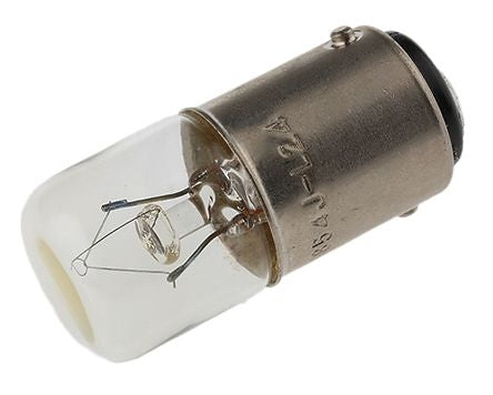 Eaton BA15D Incandescent Bulb, Clear, 24V, 0mA, 3000 h