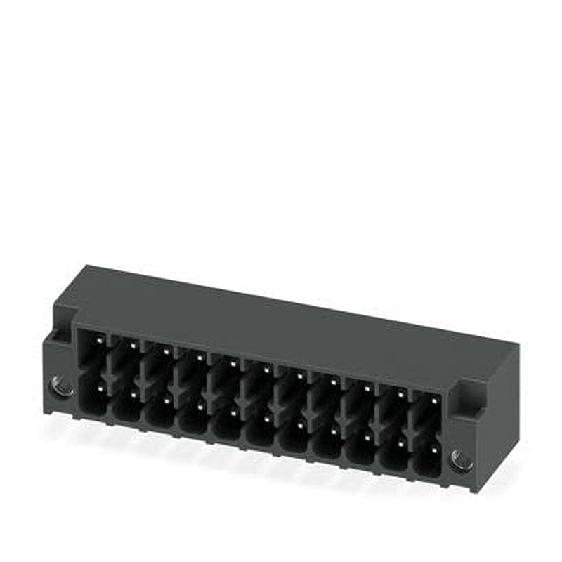 Phoenix Contact Wave Soldering Mount PCB Header, 22 Contact(s), 3.5 mm Pitch, 2 Row, Shrouded