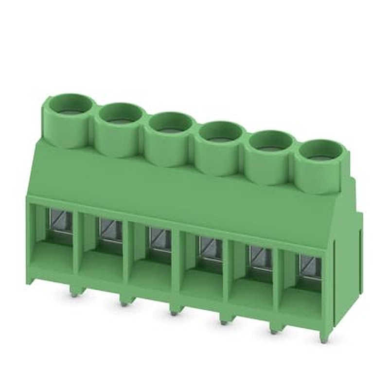 Phoenix Contact MKDS 5 Series PCB Terminal Block, 6-Contact, 6.35 mm Pitch, 1 Row, 1713969