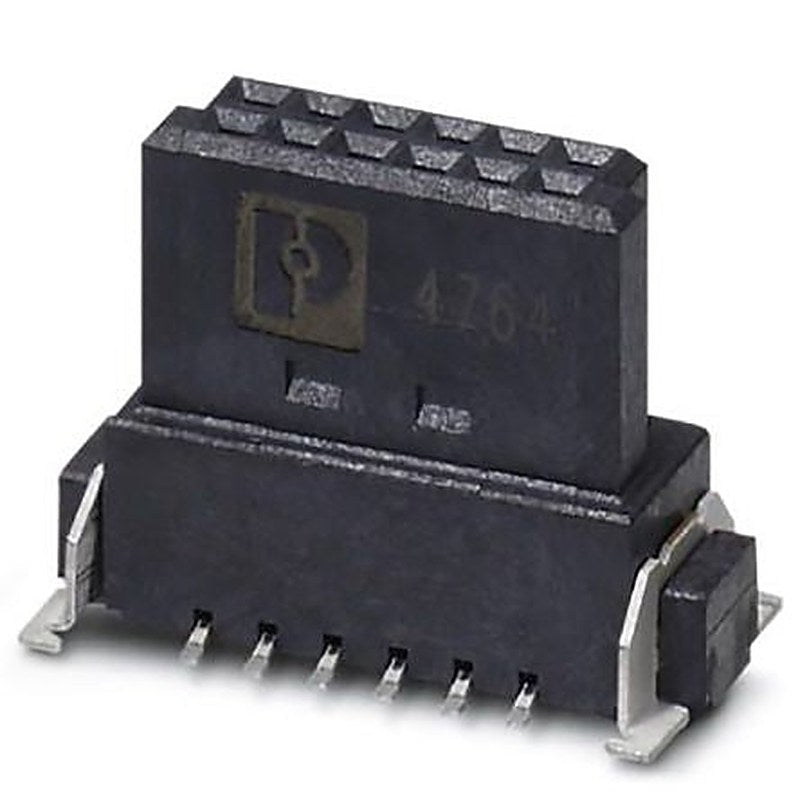 Phoenix Contact FP 1.27/32-FV Series Right Angle Surface PCB Socket, 32-Contact, 2 Row, 1.27 mm Pitch Solder