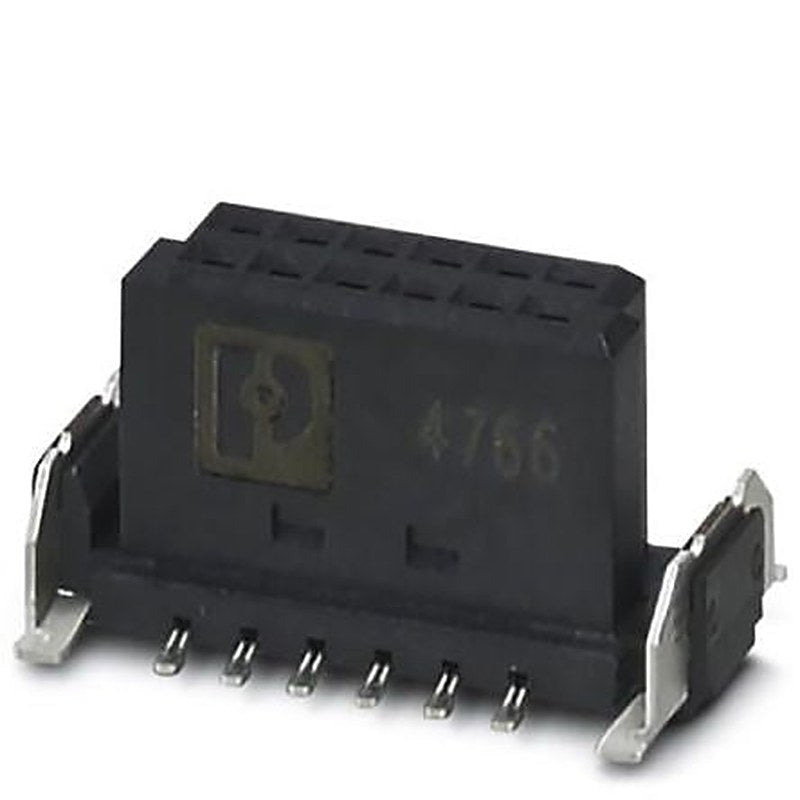 Phoenix Contact FP 1.27/20-FV Series Right Angle Surface PCB Socket, 20-Contact, 2 Row, 1.27 mm Pitch Solder