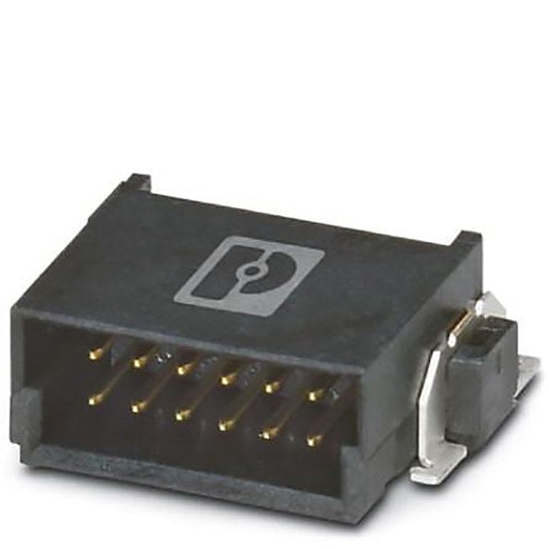 Phoenix Contact FP 1.27/ 50-MH Series 0° Surface PCB Header, 50 Contact(s), 1.27 mm Pitch, 2 Row, Shrouded