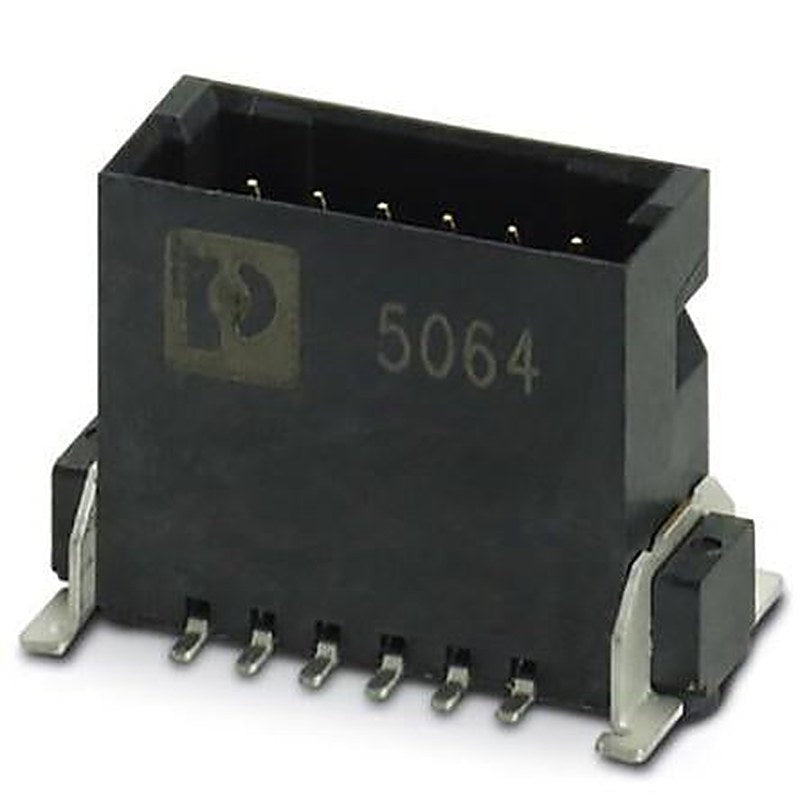 Phoenix Contact FP 1.27/ 50-MV Series Surface PCB Header, 50 Contact(s), 1.27 mm Pitch, 2 Row, Shrouded