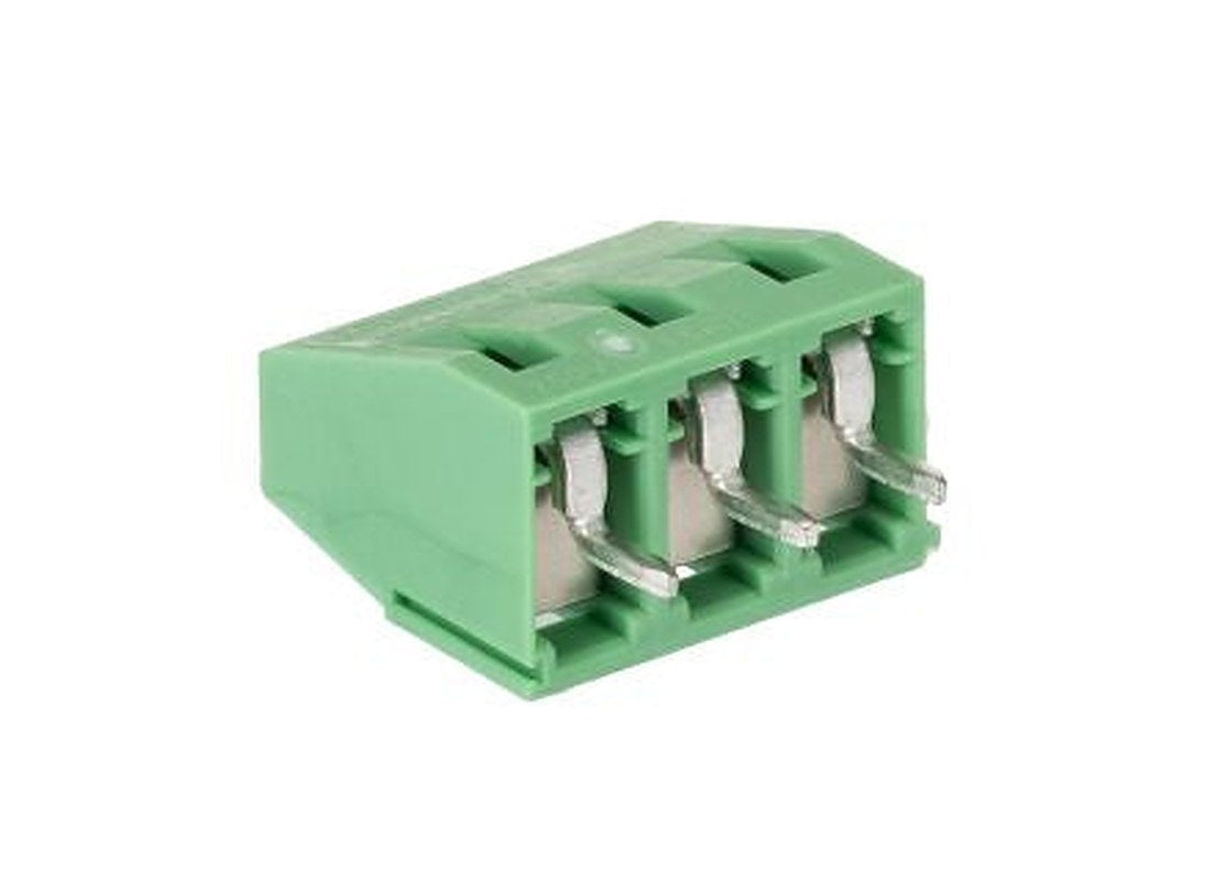 Phoenix Contact Straight PCB Terminal Block, 3 Contact(s), 5.08 mm Pitch, 1 Row