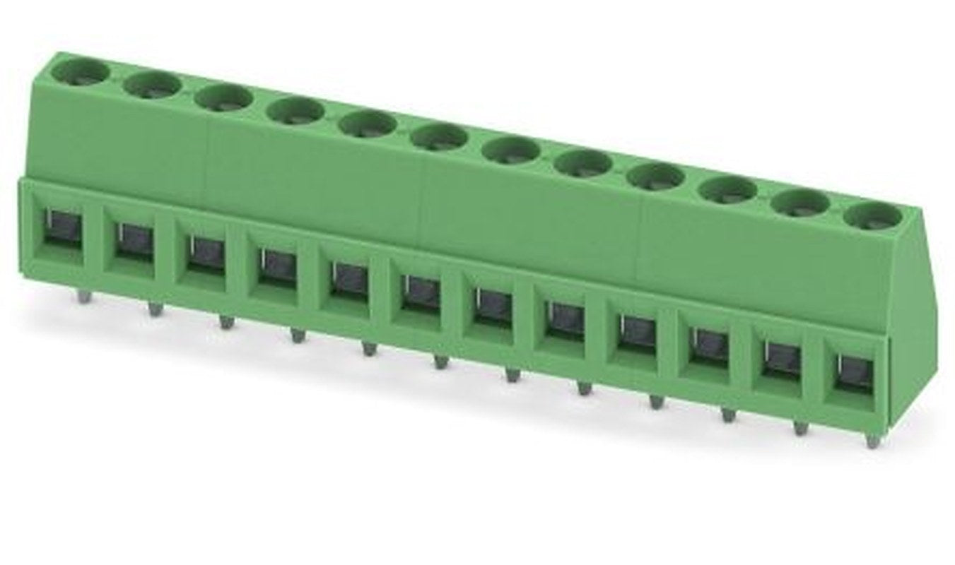 Phoenix Contact MKDS 1.5/12-5.08 Series PCB Terminal Block, 12-Contact, 5.08 mm Pitch, 1 Row