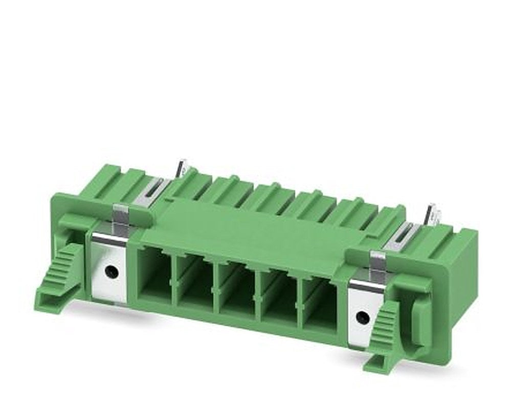 Phoenix Contact DFK-PC 5/ 5-GF-SH-7.62 Series Pluggable Terminal Block, 5-Contact, 7.62 mm Pitch, 1 Row, 1716098