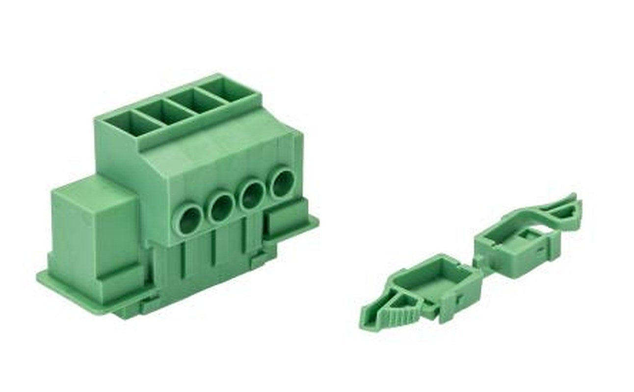 Phoenix Contact DFK-PC 5/ 4-ST-7.62 Series Pluggable Terminal Block, 4-Contact, 7.62 mm Pitch, 1 Row, 1716522