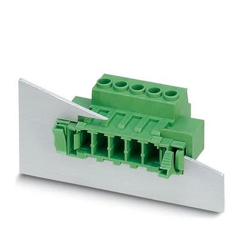Phoenix Contact DFK Series Pluggable Terminal Block Headers & Socket, 8-Contact, 7.62 mm Pitch, Screw, 1 Row Screw