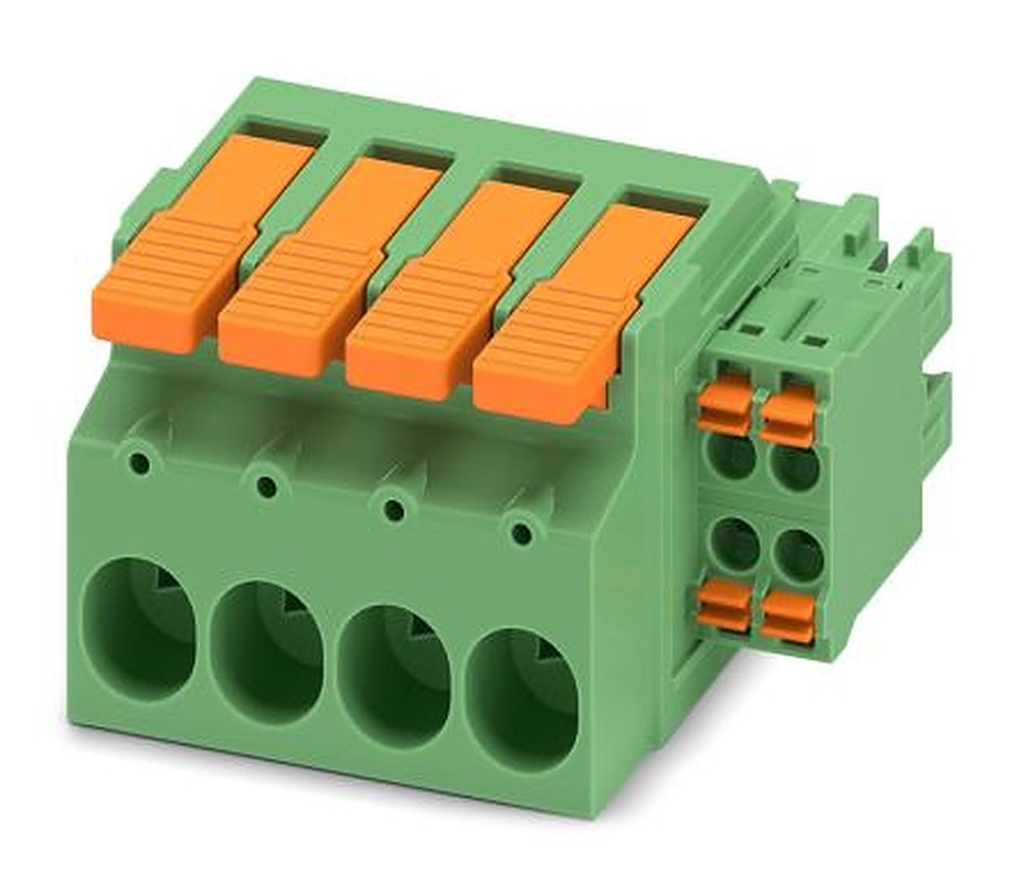 Phoenix Contact LPCH 6 Series Pluggable Terminal Block, 8-Contact, 7.62 mm Pitch, 1 Row, 1716955