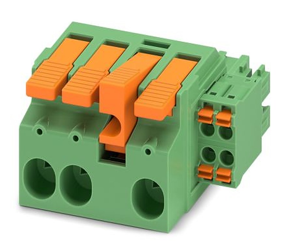 Phoenix Contact LPCH 6 Series Pluggable Terminal Block, 7-Contact, 7.62 mm Pitch, 1 Row, 1716970