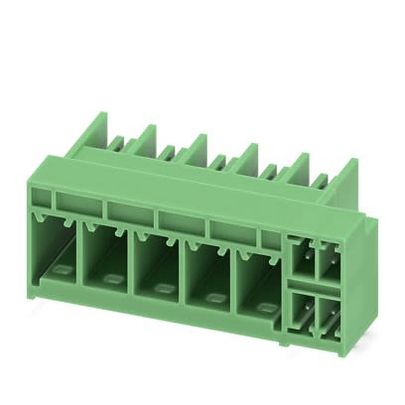 Phoenix Contact PCH Series Wave Soldering Mount PCB Header, 9 Contact(s), 7.62 mm Pitch, 1 Row, Shrouded