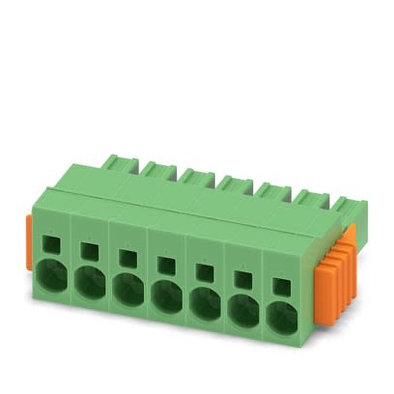 Phoenix Contact SPC 5 Series PCB Connector, 7-Contact, 7.62 mm Pitch, 1 Row Push-in Spring