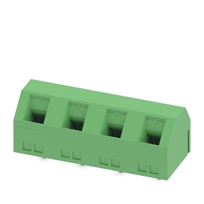 Phoenix Contact GSMKDSN 1 Series PCB Terminal Block, 4-Contact, 7.62 mm Pitch, Wave Soldering Mount, 1 Row