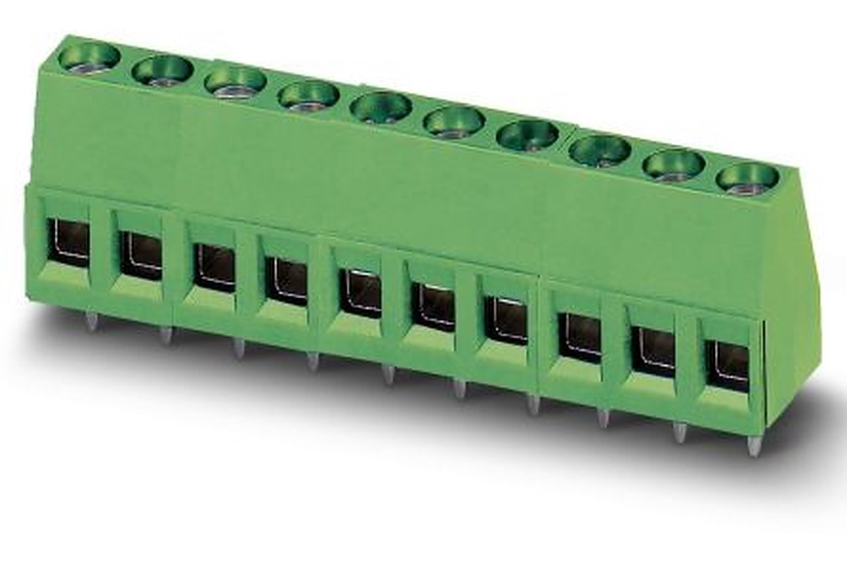 Phoenix Contact MKDS 1.5/7 Series PCB Terminal Block, 7-Contact, 5 mm Pitch, 1 Row, 1718948