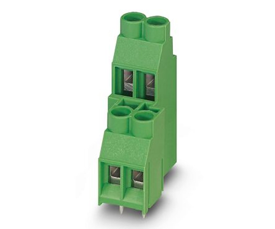 Phoenix Contact MKKDS 5/2-6.35 Series PCB Terminal Block, 2-Contact, 6.35 mm Pitch, 2 Row, 1719031