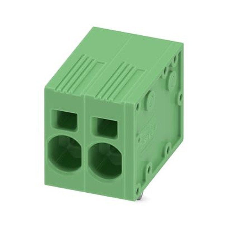 Phoenix Contact SPT 5/..-H Series PCB Terminal Block, 2-Contact, 7.5 mm Pitch, Wave Soldering Mount, 1 Row