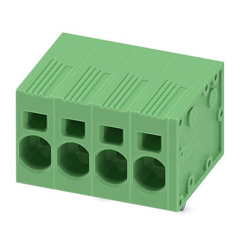 Phoenix Contact 5-ZB, SPT 5/4-H-7 Series PCB Terminal Block, 4-Contact, 7.5 mm Pitch, Wave Soldering Mount, 1 Row