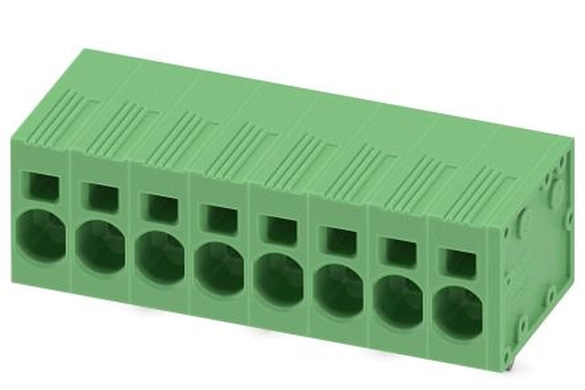 Phoenix Contact SPT 5/8-H-7.5-ZB Series Straight PCB Terminal Block, 8 Contact(s), 7.5 mm Pitch, 1 Row