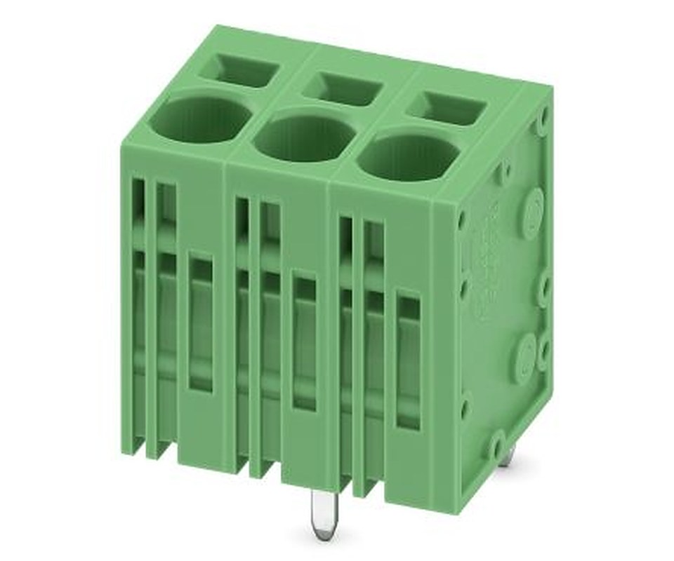 Phoenix Contact PCB Terminal Block, 3-Contact, 7.5 mm Pitch, 1 Row