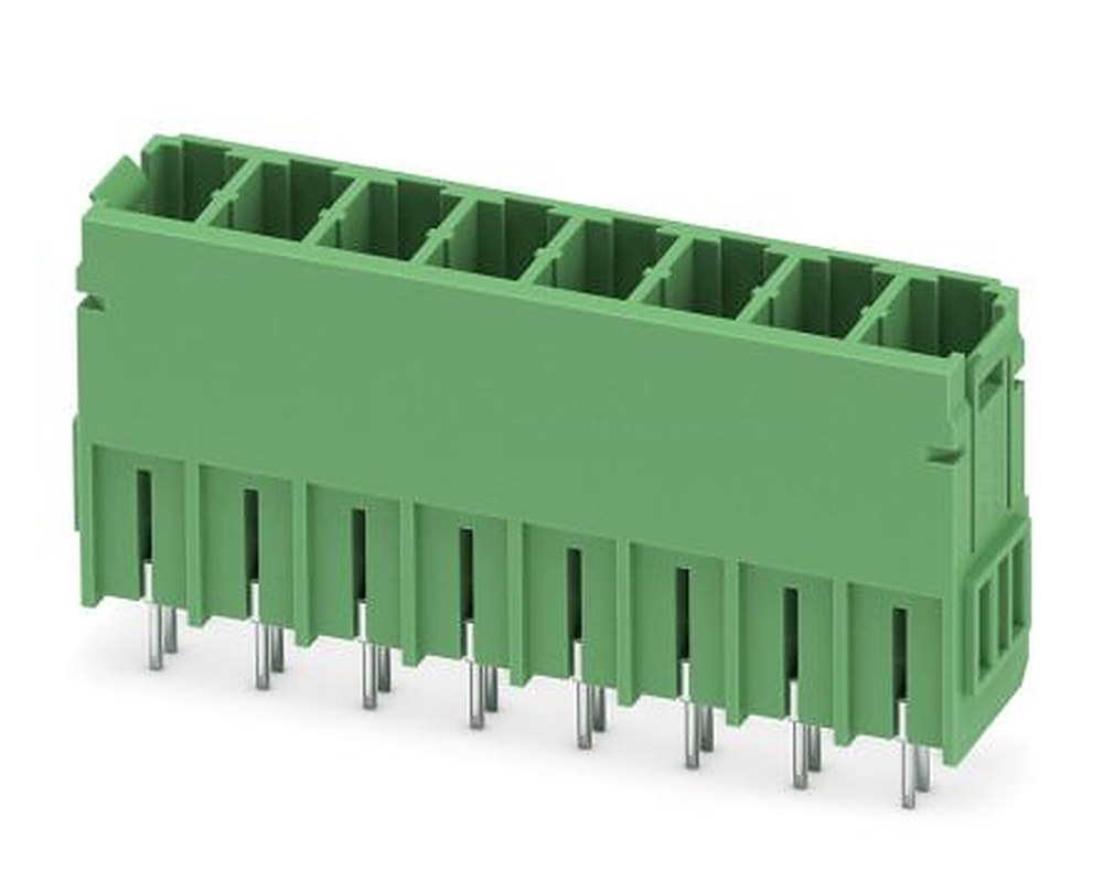 Phoenix Contact PCV 5/ 8-G-7.62 Series Pluggable Terminal Block, 8-Contact, 7.62 mm Pitch, 1 Row, 1720631