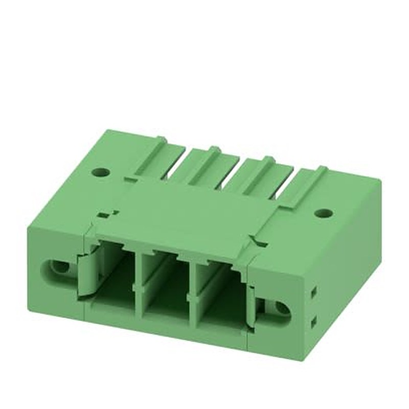Phoenix Contact PC 5/..-GF Series Solder PCB Header, 3 Contact(s), 7.62 mm Pitch, 1 Row, Shrouded