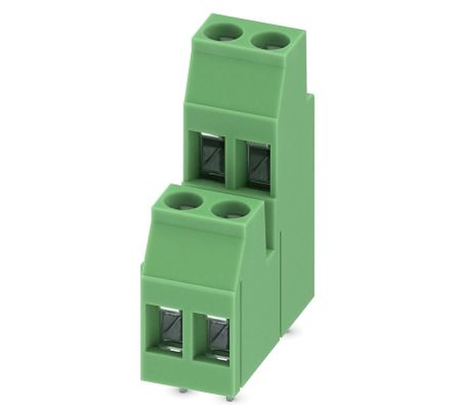 Phoenix Contact MKKDSG 3/2 Series PCB Terminal Block, 5 mm Pitch, Wave Soldering Mount, 2 Row