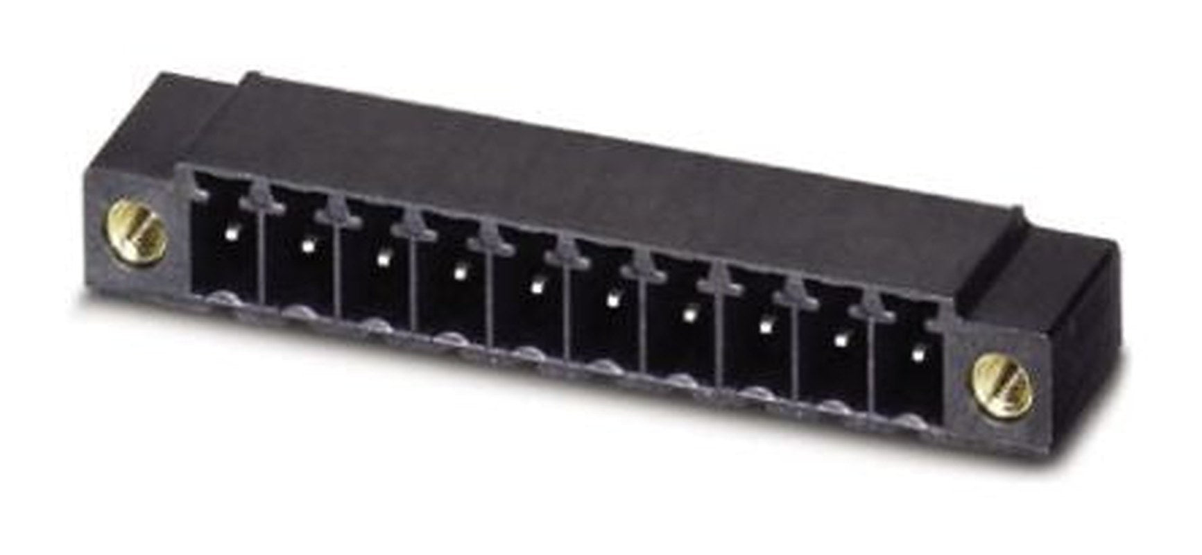 Phoenix Contact MC 1.5/ 4-GF-3.81 P26 THR Series Pluggable Terminal Block, 4-Contact, 3.81 mm Pitch, 1 Row, 1722176