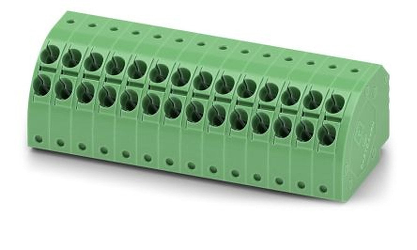 Phoenix Contact PTDA 1.5/14-PH-3.5 Series Pluggable Terminal Block, 14-Contact, 3.5 mm Pitch, 1 Row, 1725263