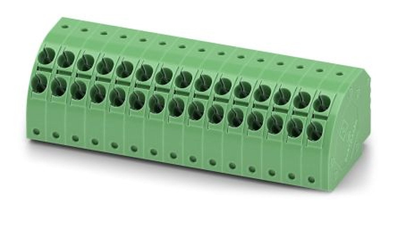 Phoenix Contact PTDA 1.5/15-PH-3.5 Series Pluggable Terminal Block, 15-Contact, 3.5 mm Pitch, 1 Row, 1725276