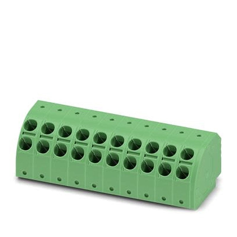 Phoenix Contact Pluggable Terminal Block, 20-Contact, 5 mm Pitch, PCB, 1 Row