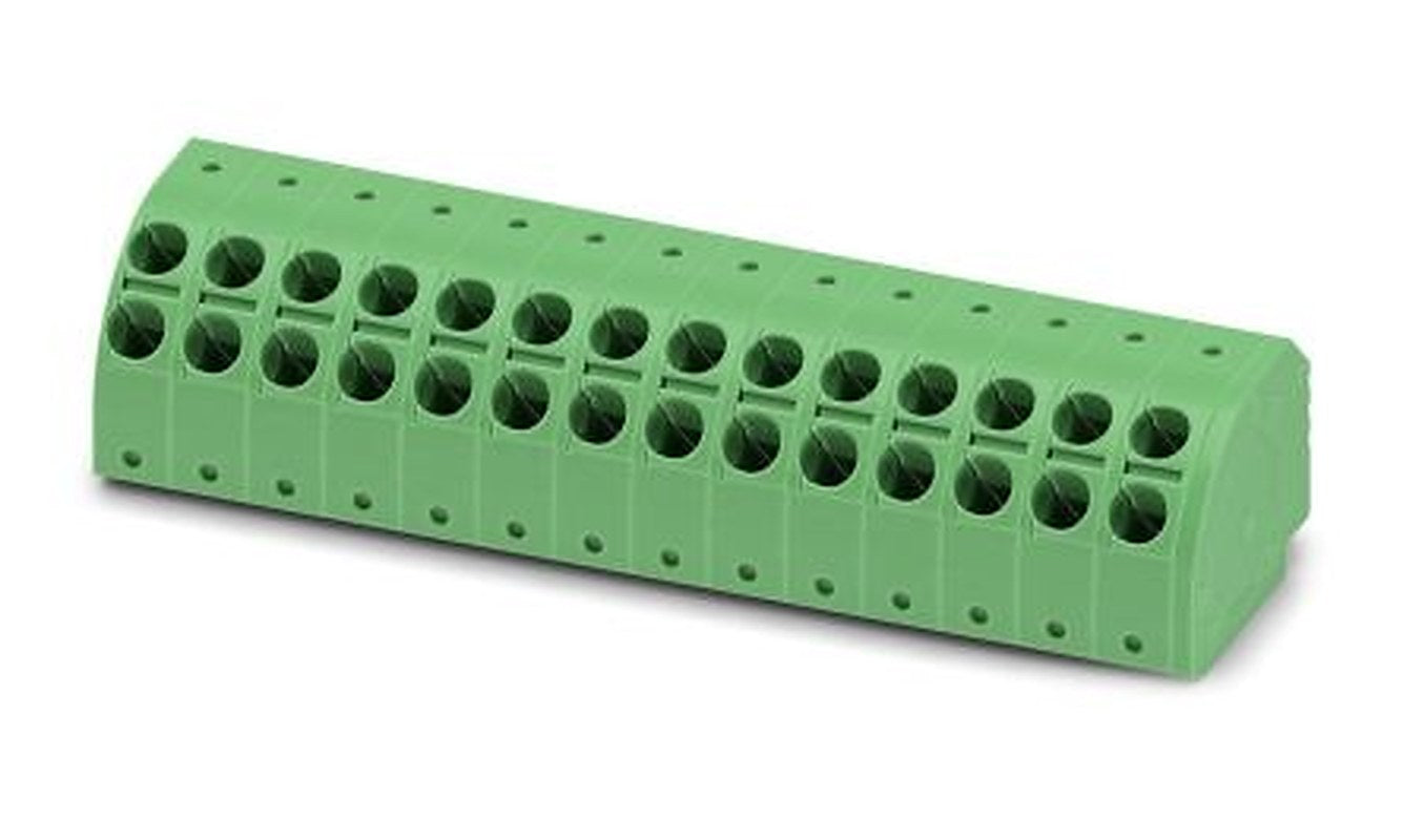 Phoenix Contact PTDA 2.5/14-PH-5.0 Series Pluggable Terminal Block, 14-Contact, 5 mm Pitch, 1 Row, 1725653