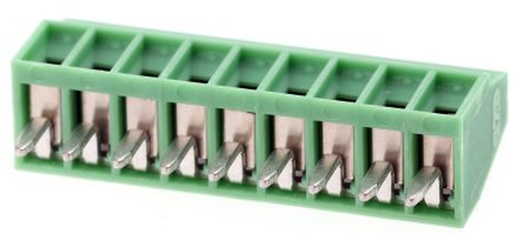 Phoenix Contact MPT 0.5/9-2.54 Series Straight PCB Terminal Block, 9 Contact(s), 2.54 mm Pitch, 1 Row