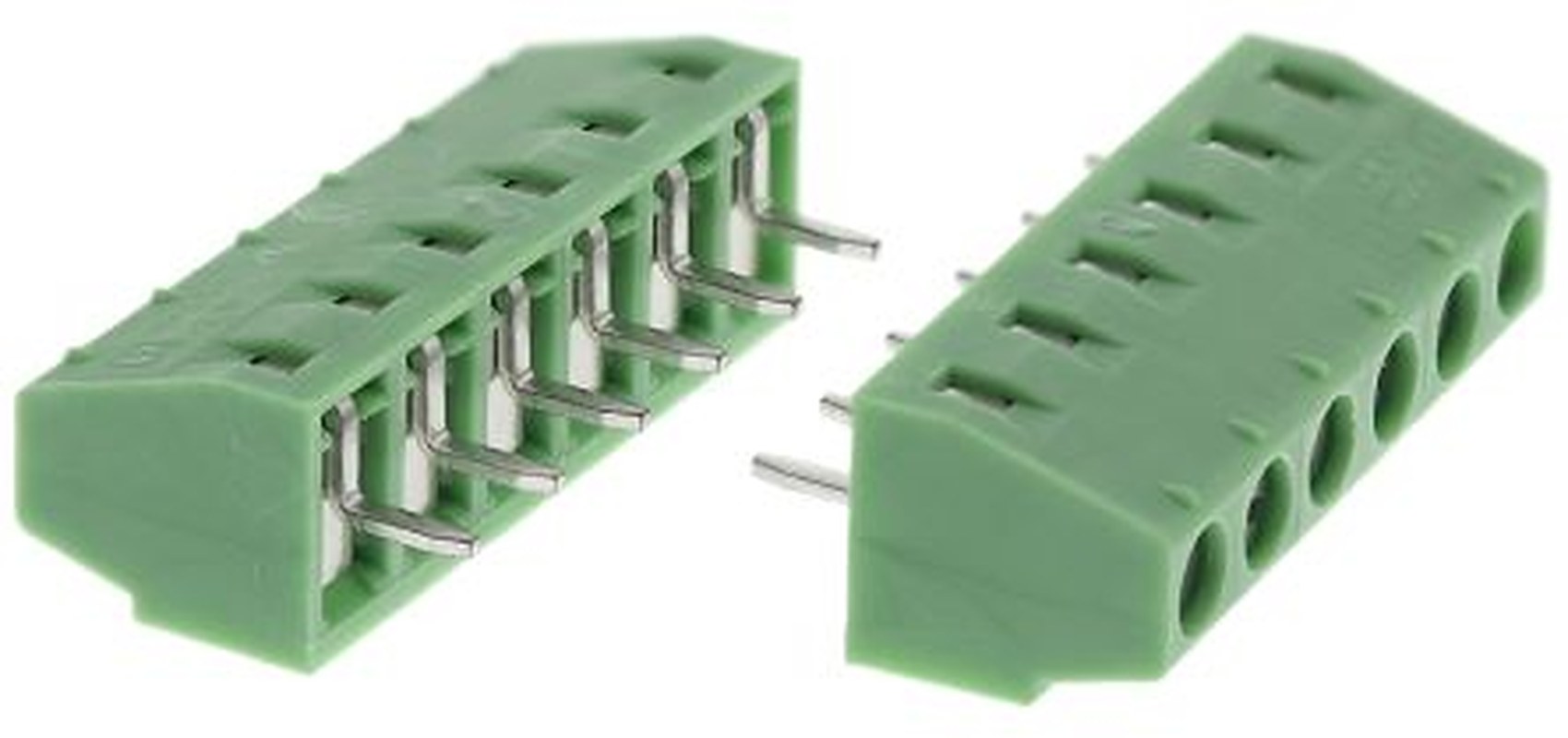 Phoenix Contact MKDS 1/6-3.81 Series PCB Terminal Block, 6-Contact, 3.81 mm Pitch, Through Hole, 1 Row Solder