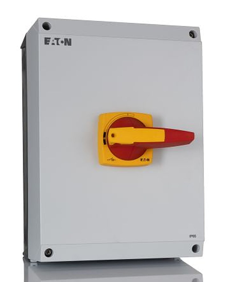 Eaton 3-Pole Surface Mount Isolator Switch -, IP65, 296A, 45 kW