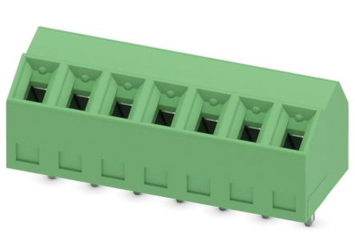 Phoenix Contact SMKDS 1/7-3.81 Series PCB Terminal Block, 7-Contact, 3.81 mm Pitch, 1 Row, 1728336