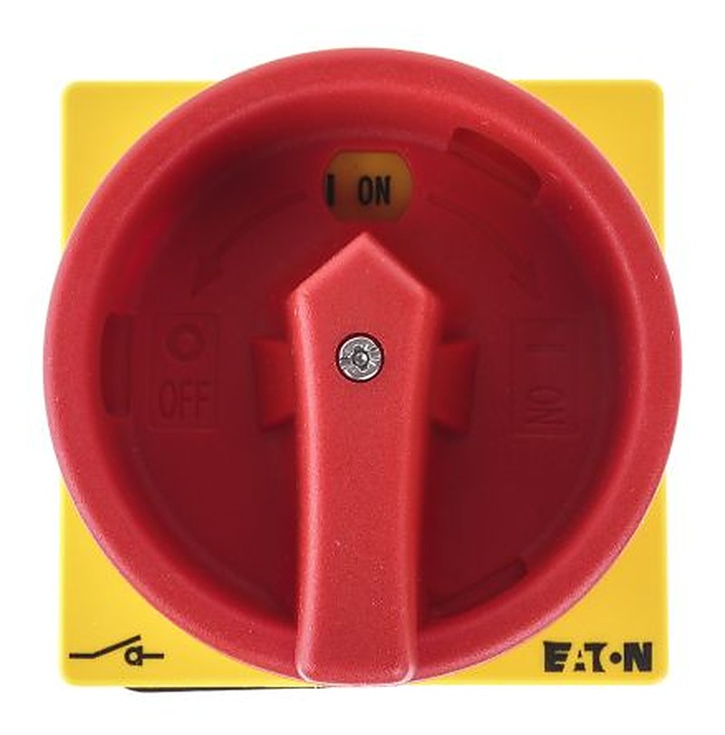 Eaton Red Rotary Handle, 80 mm, SVB Series