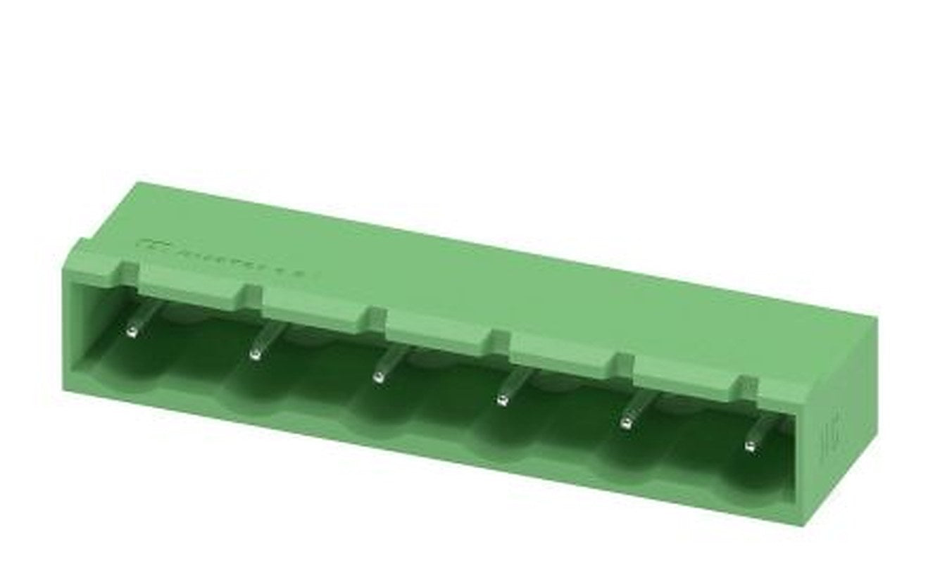 Phoenix Contact COMBICON GMSTBA Series Pluggable Terminal Block, 6-Contact, 7.62 mm Pitch, 1 Row, 1728895