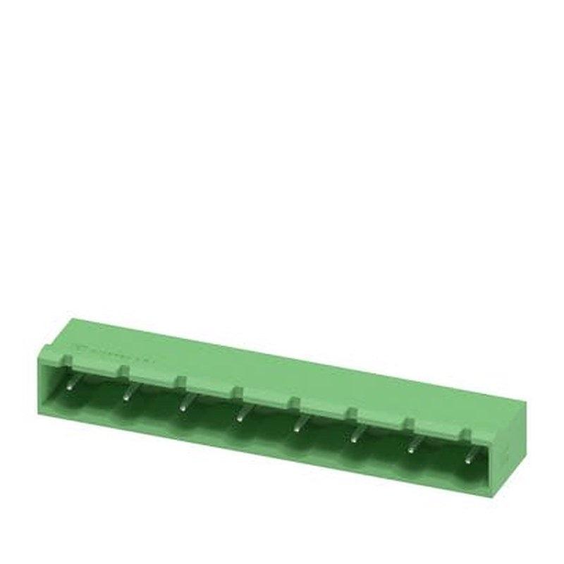 Phoenix Contact Wave Soldering Mount PCB Header, 8 Contact(s), 7.62 mm Pitch, 1 Row, Shrouded