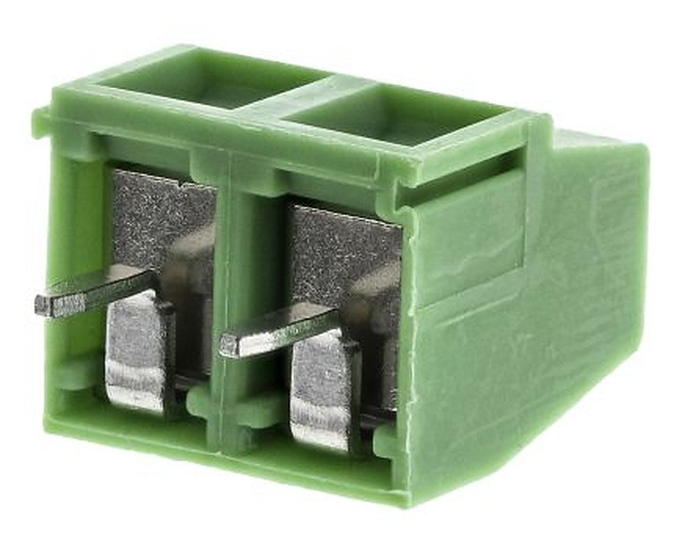 Phoenix Contact MKDSN 1.5/2 Series Straight PCB Terminal Block, 2 Contact(s), 5 mm Pitch, 1 Row