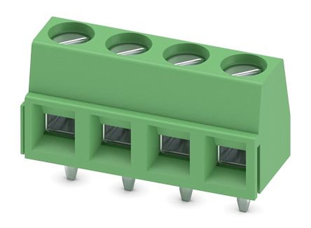 Phoenix Contact MKDSN Series PCB Terminal Block, 4-Contact, 5 mm Pitch, 1 Row