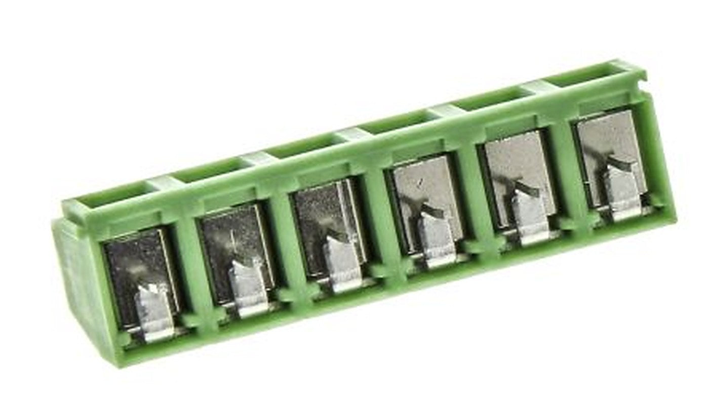 Phoenix Contact MKDSN 1.5/6 Series Straight PCB Terminal Block, 6 Contact(s), 5 mm Pitch, 1 Row