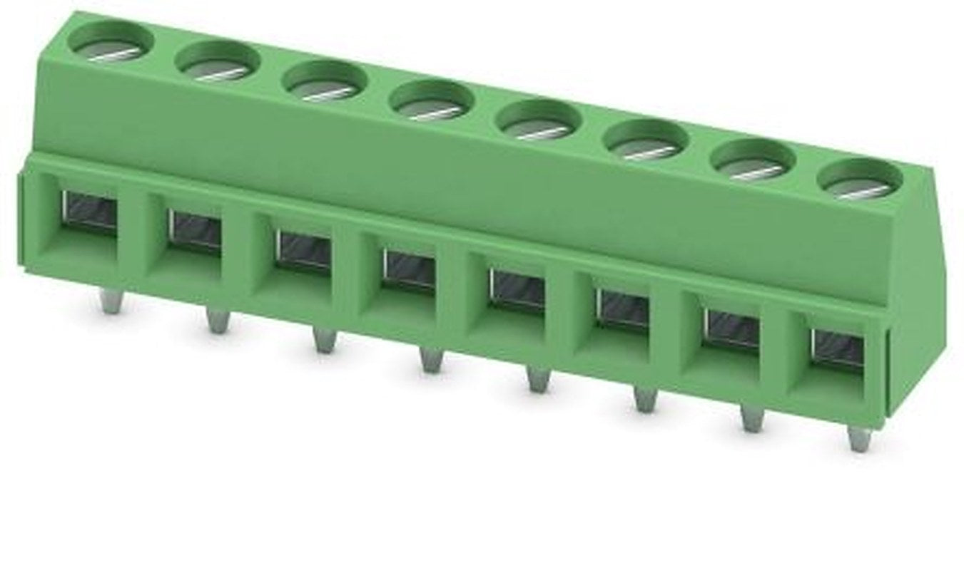 Phoenix Contact MKDSN 1.5/8 Series PCB Terminal Block, 8-Contact, 5 mm Pitch, 1 Row, 1729076