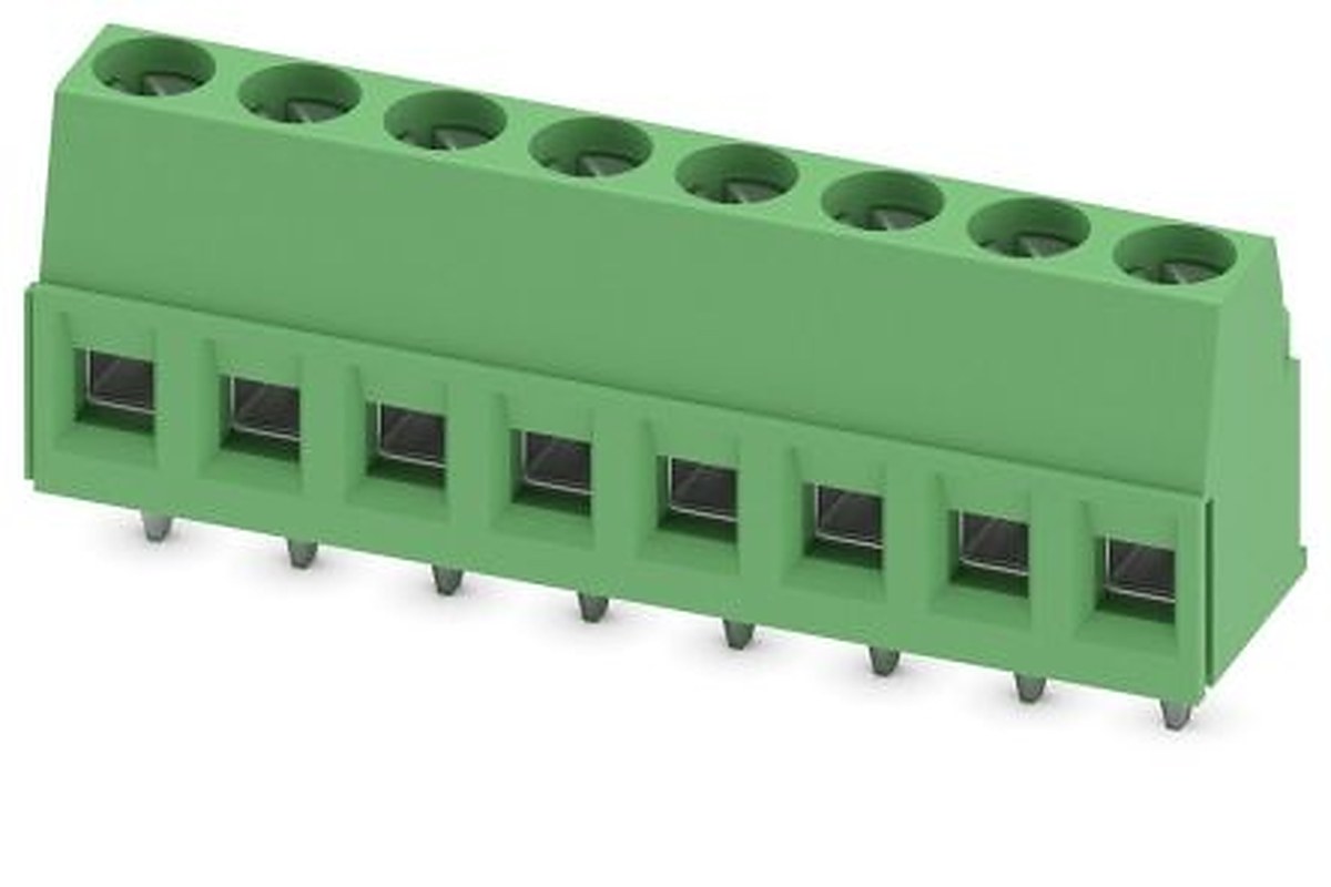 Phoenix Contact MKDSP 1.5/8 Series PCB Terminal Block, 8-Contact, 5 mm Pitch, 1 Row, 1730078