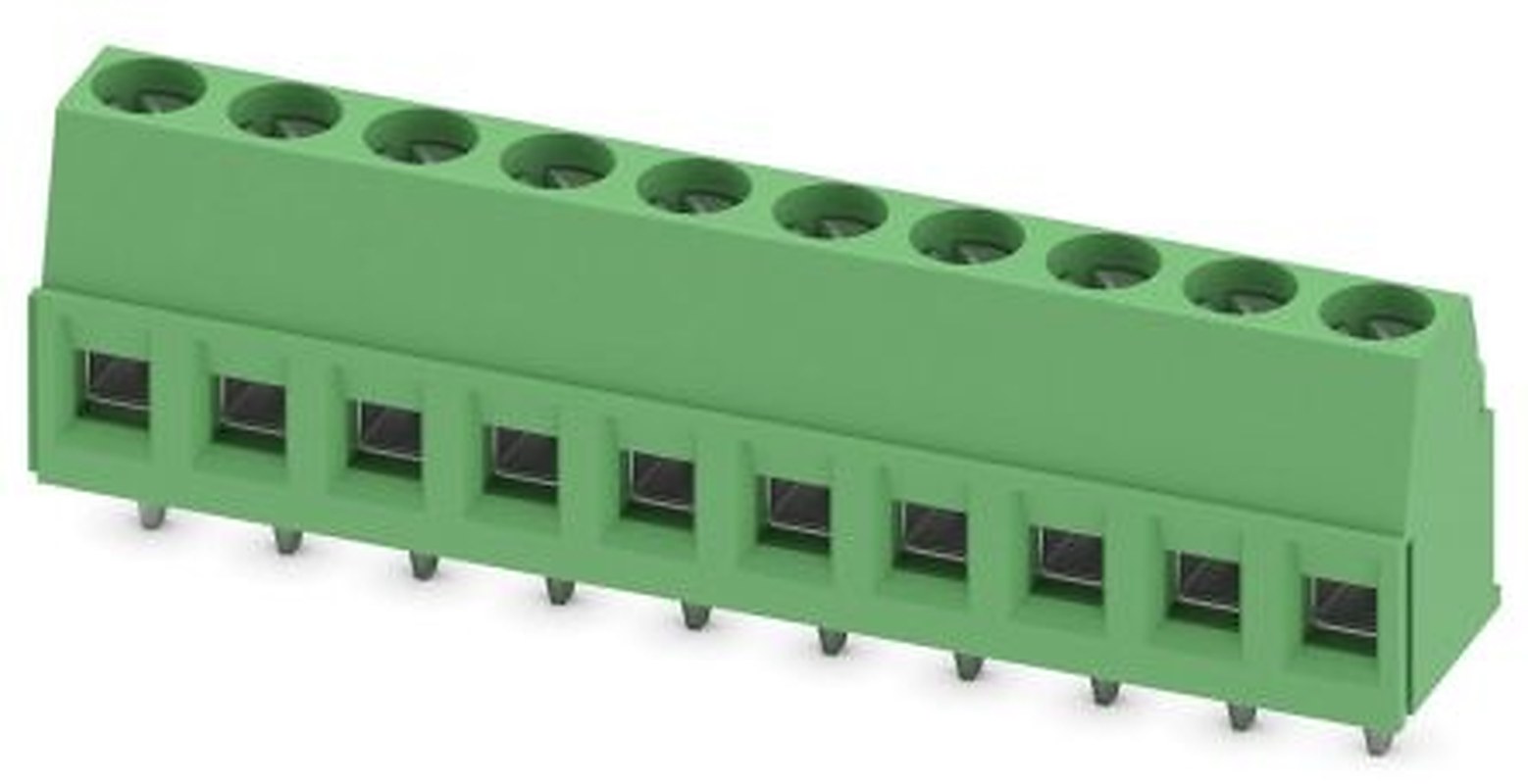 Phoenix Contact MKDSP 1.5/10 Series PCB Terminal Block, 10-Contact, 5 mm Pitch, 1 Row, 1730094