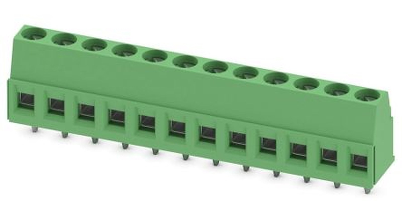 Phoenix Contact MKDSP 1.5/12 Series PCB Terminal Block, 12-Contact, 5 mm Pitch, 1 Row, 1730117