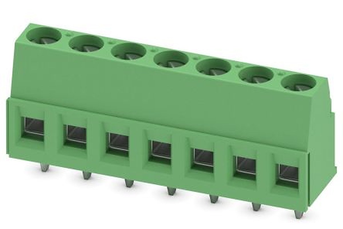 Phoenix Contact MKDSP 1.5/7-5.08 Series PCB Terminal Block, 7-Contact, 5.08 mm Pitch, 1 Row, 1730175