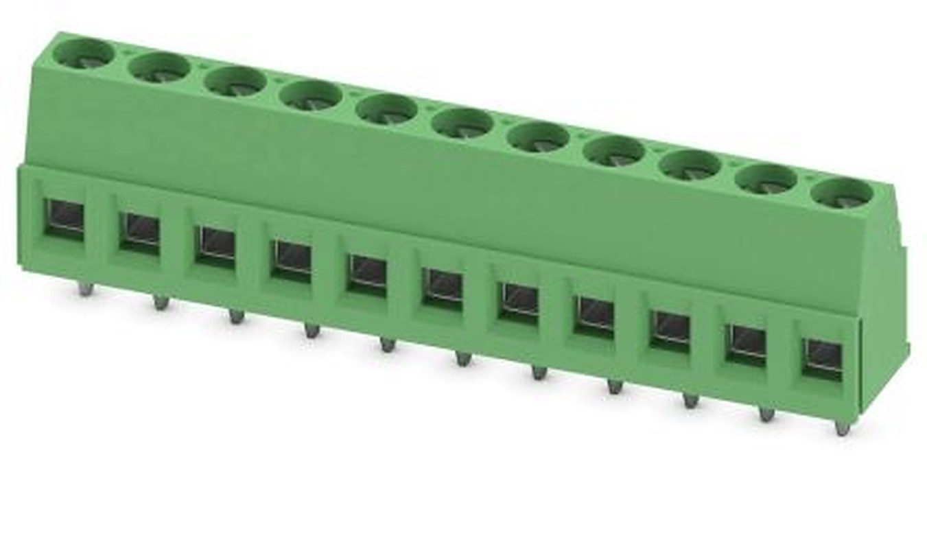 Phoenix Contact MKDSP 1.5/11-5.08 Series PCB Terminal Block, 11-Contact, 5.08 mm Pitch, 1 Row, 1730214