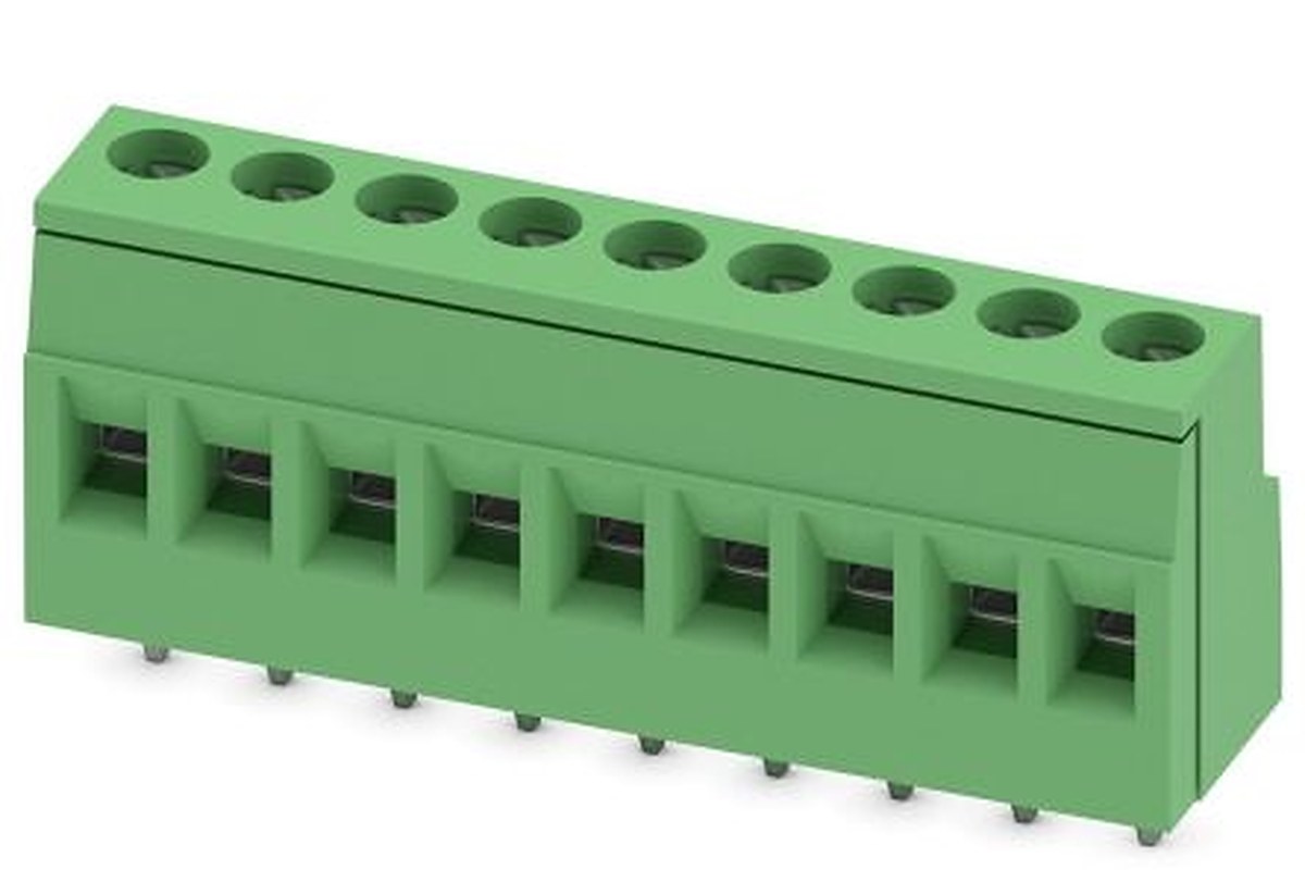Phoenix Contact MKDS 2.5/9-5.08 Series PCB Terminal Block, 9-Contact, 5.08 mm Pitch, 1 Row, 1730463